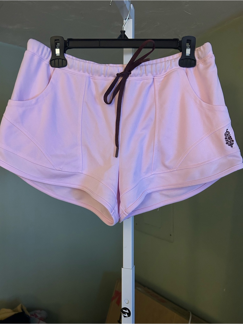 Free People Movement Women’s Pink Athletic Drawstring Shorts